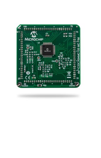 Microchip dsPIC33CK64MC105 External OpAmp Motor Control PIM 16 bit Module MA330051-1