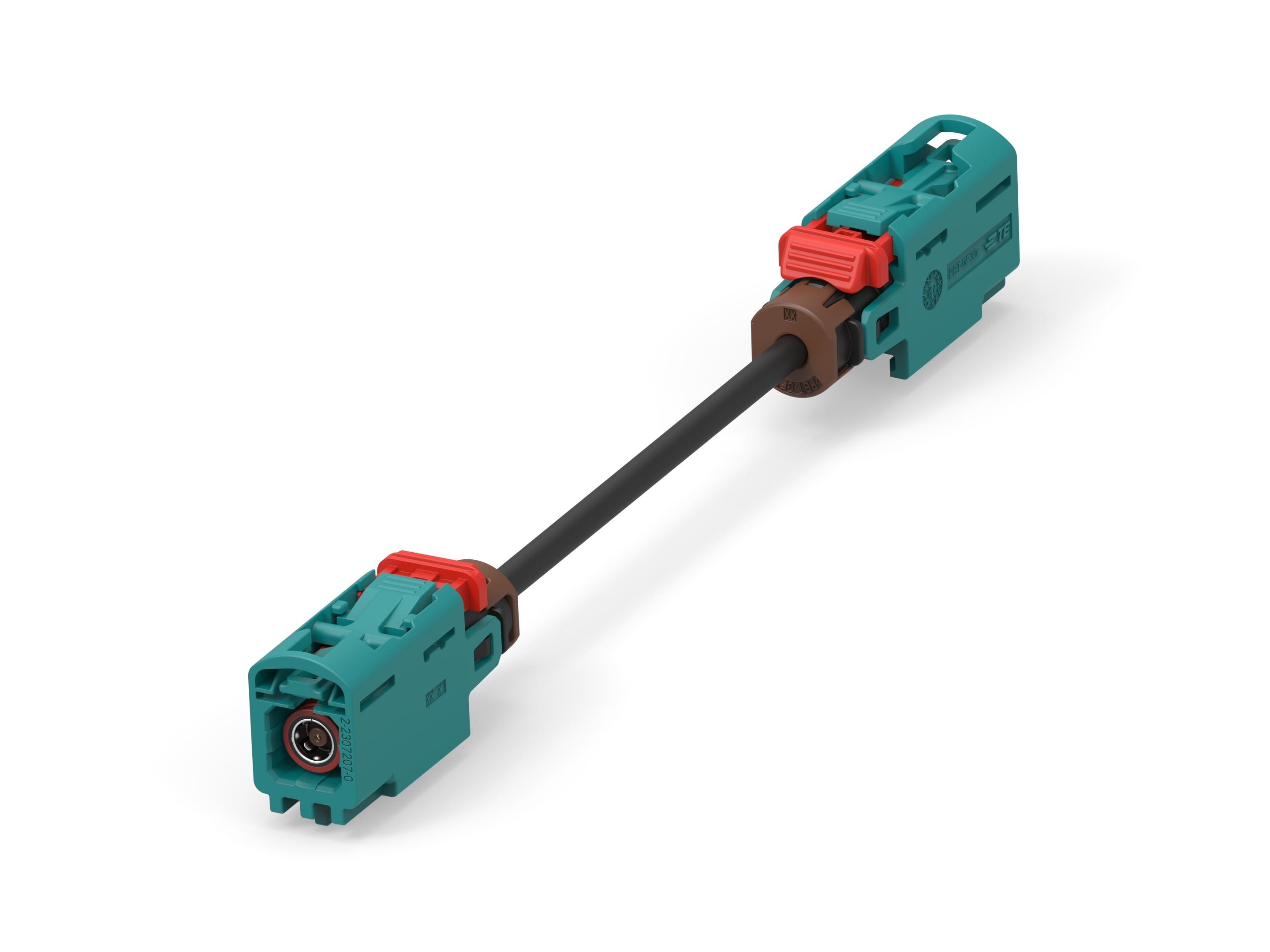 TE Connectivity 2081390 Series Male Male Plug, 600 mm 50 Ω