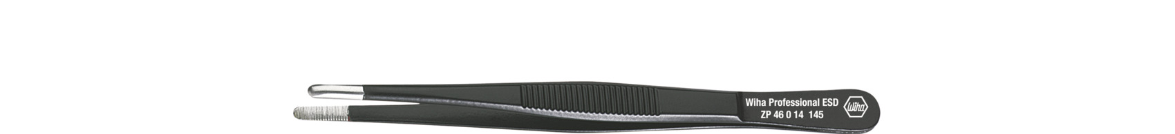 Wiha 145 mm, Curved, ESD Tweezers