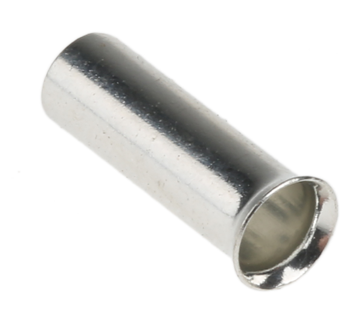 RS PRO Crimp Bootlace Ferrule, 10mm Pin Length, 2.8mm Pin Diameter, 4mm² Wire Size