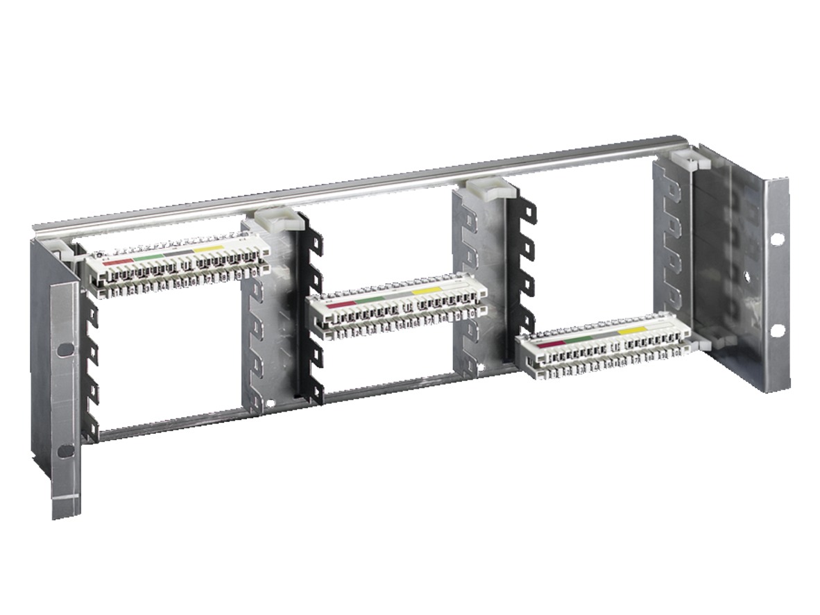 Rittal DK Series Mounting Unit for Use with LSA Strips, 1 Piece(s)