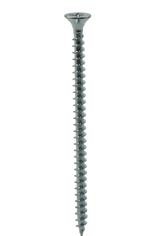 RS PRO Pozi Countersunk Steel Wood Screw, Bright Zinc Plated, Clear Passivated, 3mm Thread, 12mm Length