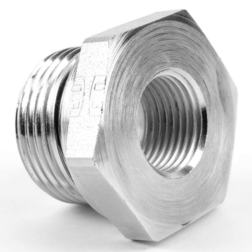 Parker Straight Port to Port Reducer Male BSPP to Female BSPP, RI3/4EDX1/4CF