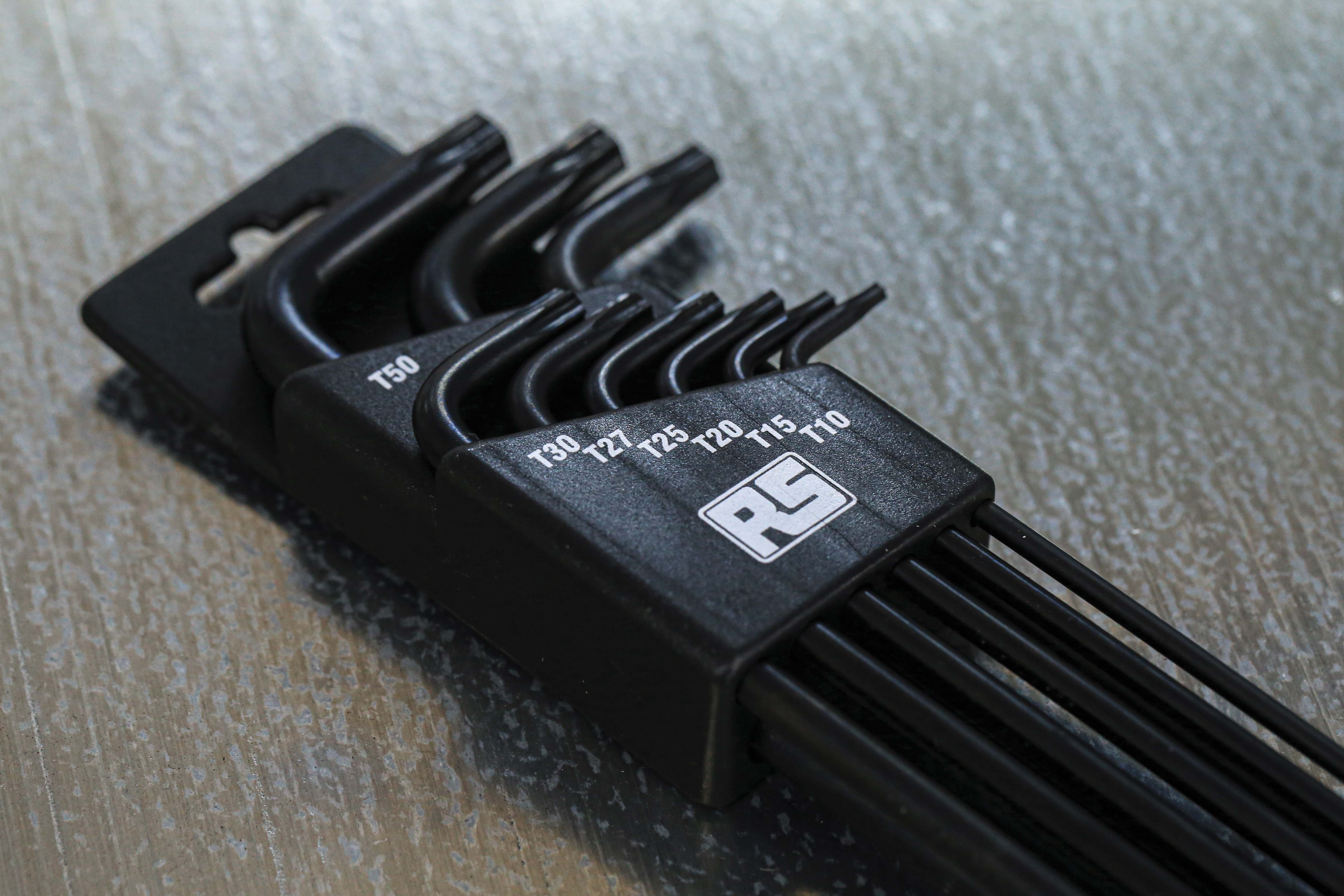 RS PRO 9-Piece Star Key Set, L Shape