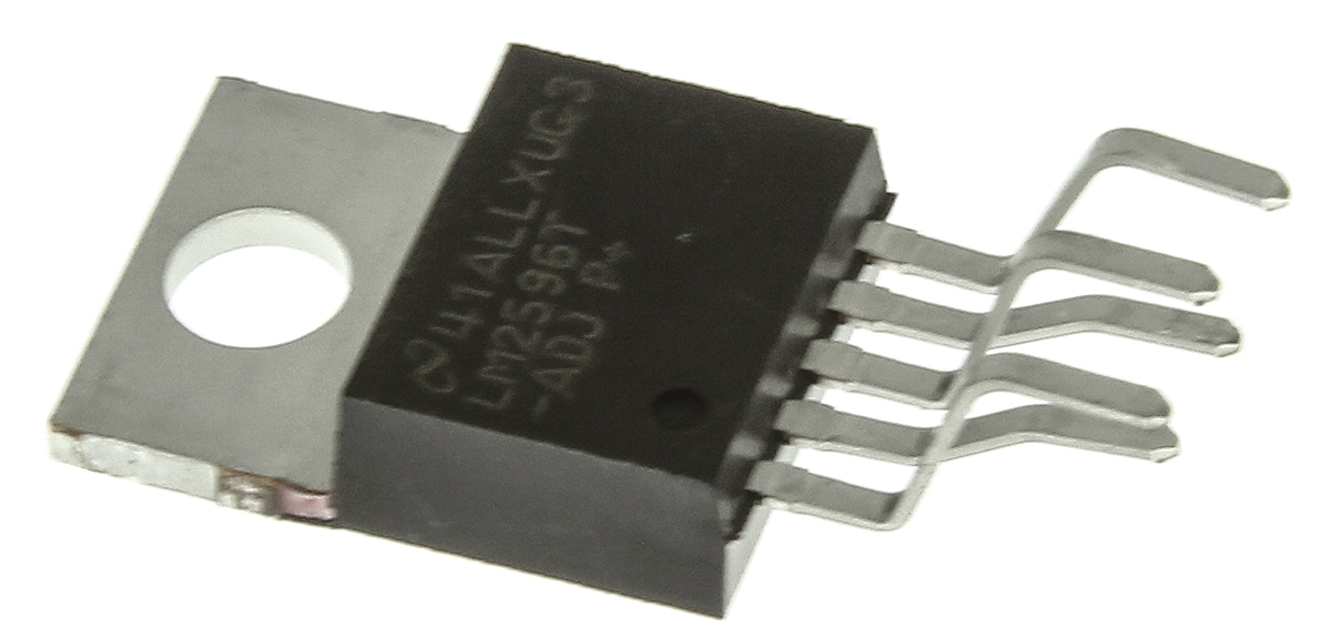 Texas Instruments, LM2596T-ADJ/NOPB Step-Down Switching Regulator, 1-Channel 3A Adjustable 5-Pin, TO-220