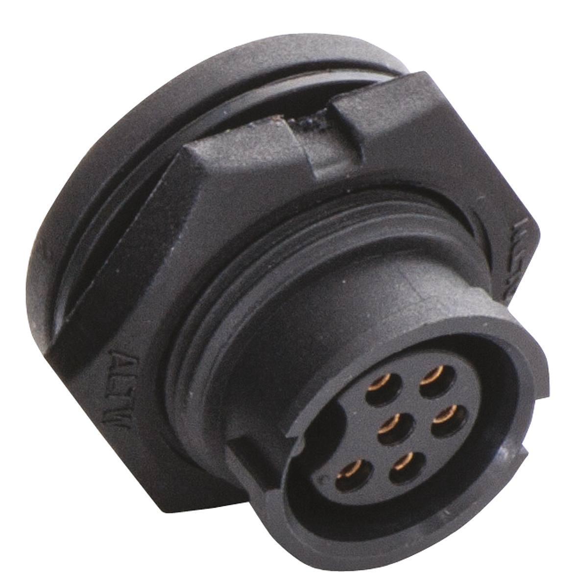 Amphenol Industrial Industrial Circular Connector, 6 Contacts, Threaded, Standard Connector, Socket, Female, IP67, Ceres