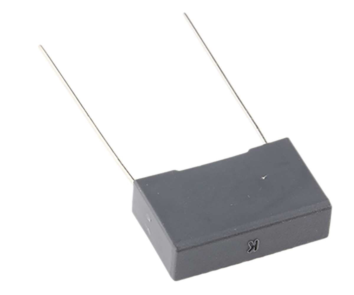 KEMET R46 Polypropylene Film Capacitor, 310V ac, ±10%, 22nF, Through Hole