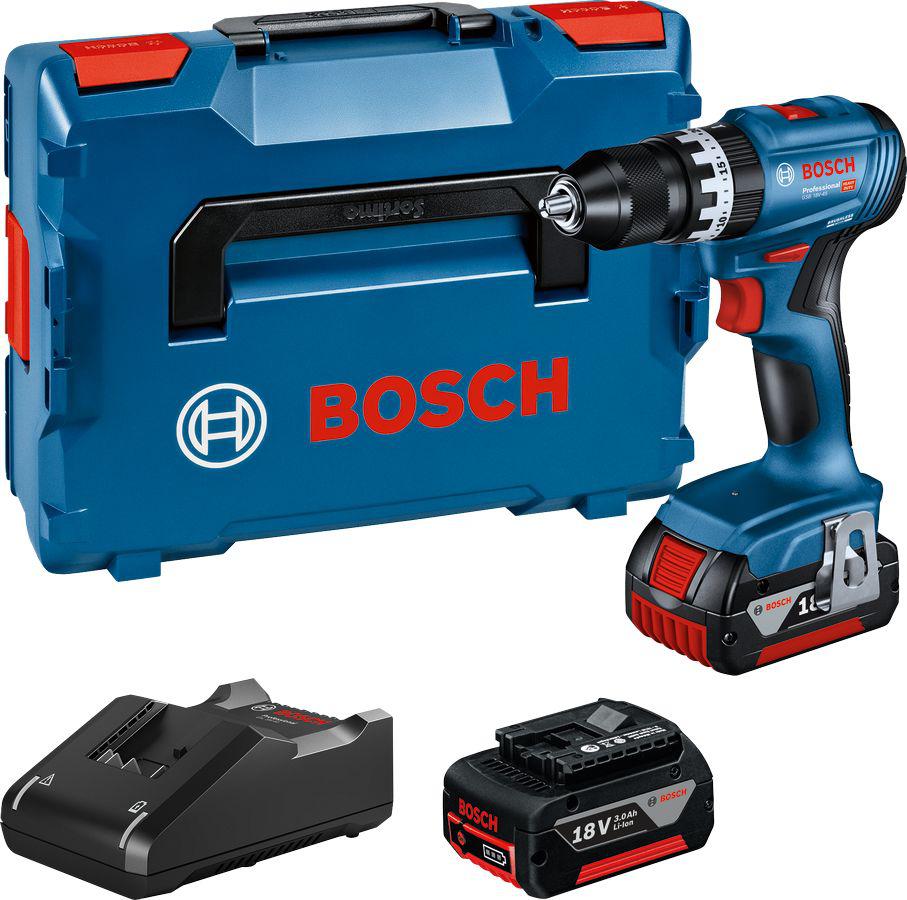 Bosch GSB 18V-45 18V Cordless Drill Driver Li-Ion, Euro Plug