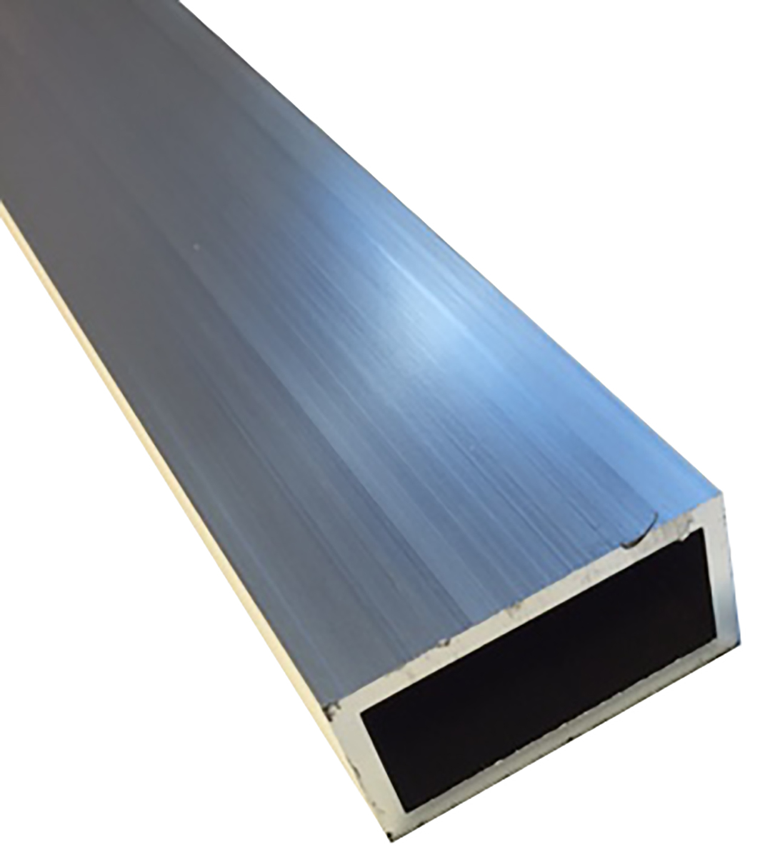 Rectangular Aluminium Metal Tube, 50 x 30mm OD, 44mm ID, 1m L, 30mm W, 50mm H, 3mm Thickness
