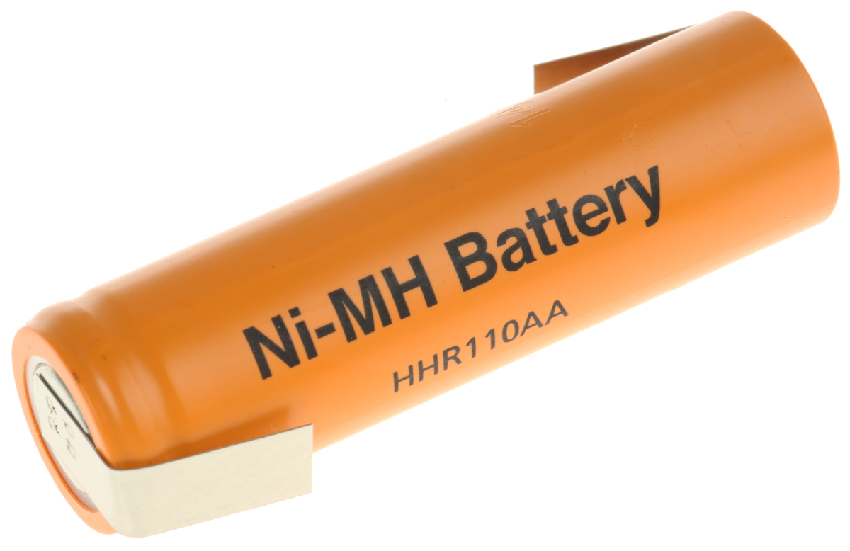 Panasonic AA NiMH Rechargeable AA Battery, 1.18Ah, 1.2V
