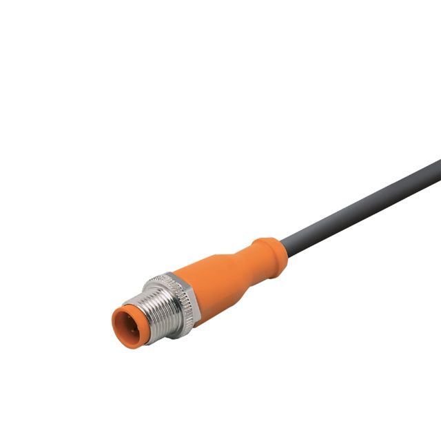 ifm electronic Male 4 way M12 to Female 5 way M12 Communication Cable, 6 m