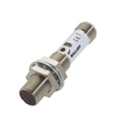 BALLUFF Through Beam Photoelectric Sensor, Barrel Sensor, 8 m Detection Range
