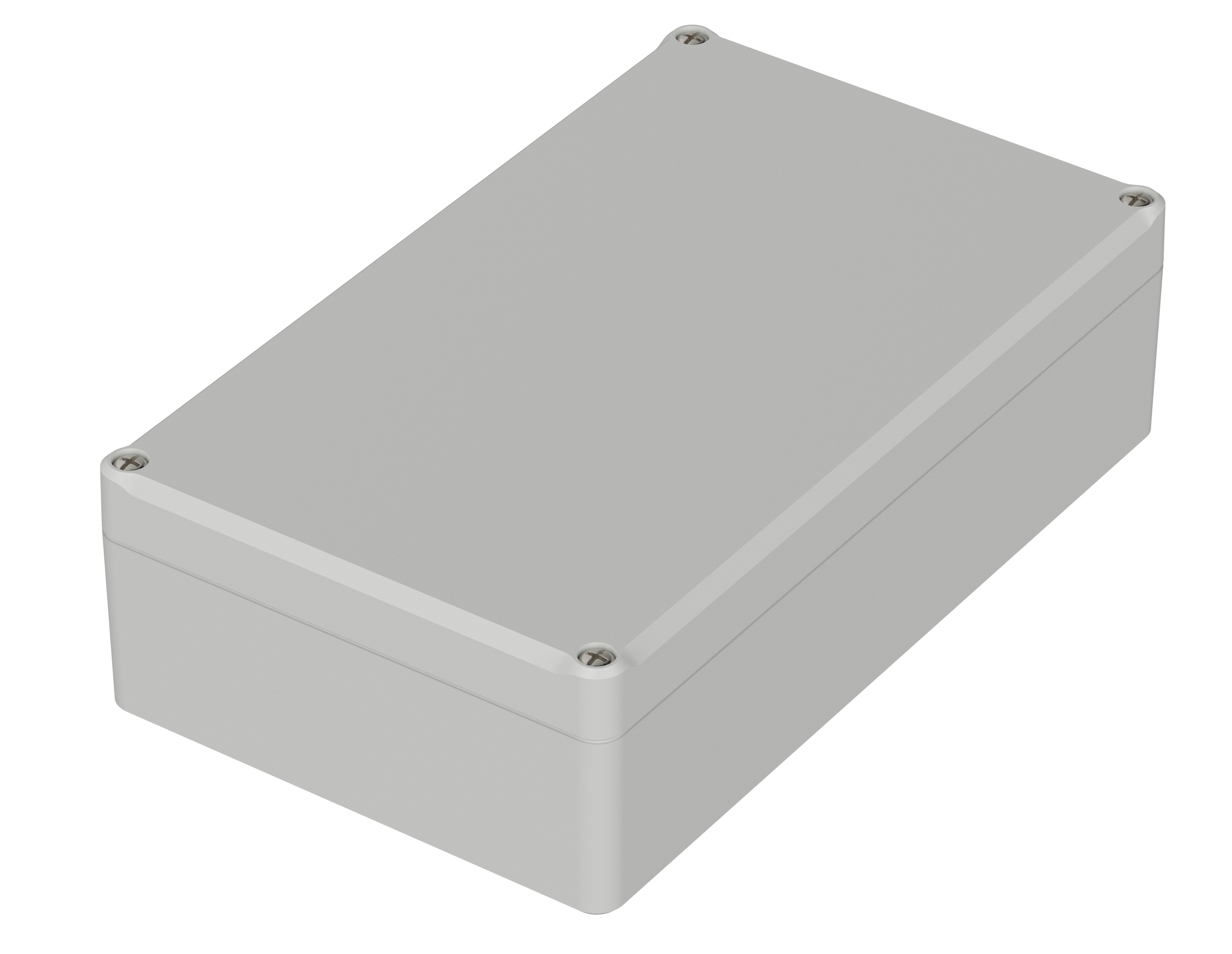 Bopla Euromas II Series Light Grey ABS General Purpose Enclosure, IP65, Light Grey Lid, 200 x 120 x 57mm