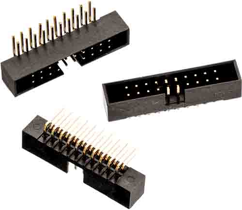 Wurth Elektronik WR-BHD Series Right Angle Through Hole PCB Header, 20 Contact(s), 2 mm Pitch, 2 Row
