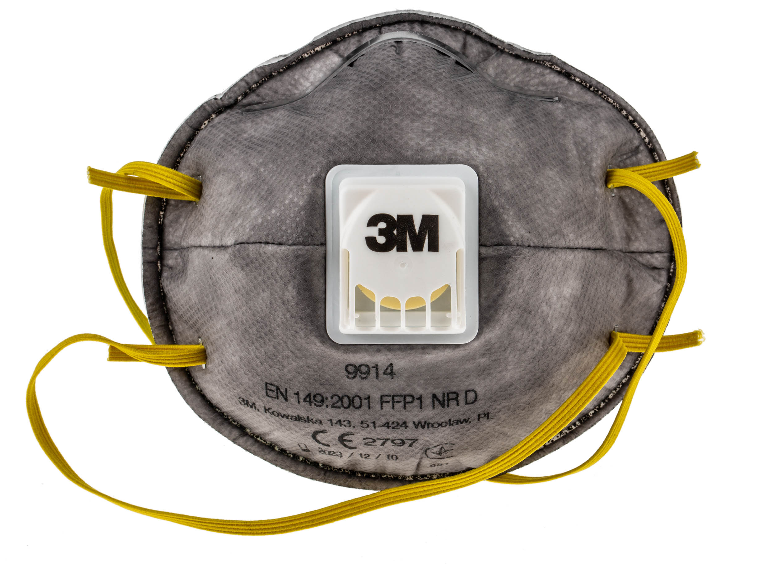 3M 9900 Speciality Series Respirator Mask for Nuisance Odour Protection, FFP1, Non-Valved, Moulded 10 per Package