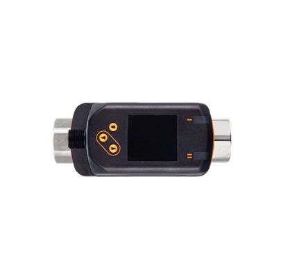 ifm electronic SV5 Series Vortex Flow Meter Flow Meter for Coolants, Glycol Solutions, Water, 2 l/min Min, 40 L/min Max