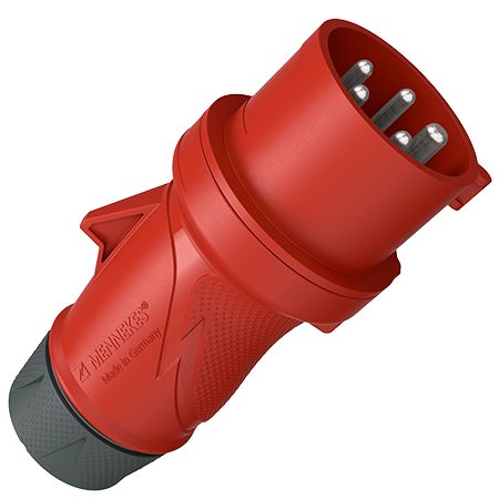 MENNEKES, PowerTOP Xtra IP54 Red 5P Connector Plug, Rated At 16A, 400 V