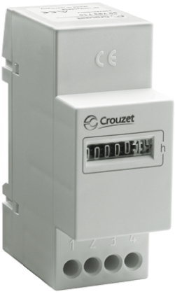 Crouzet CHMDR Hour Meter, 7 Digit Mechanical, 230 V ac