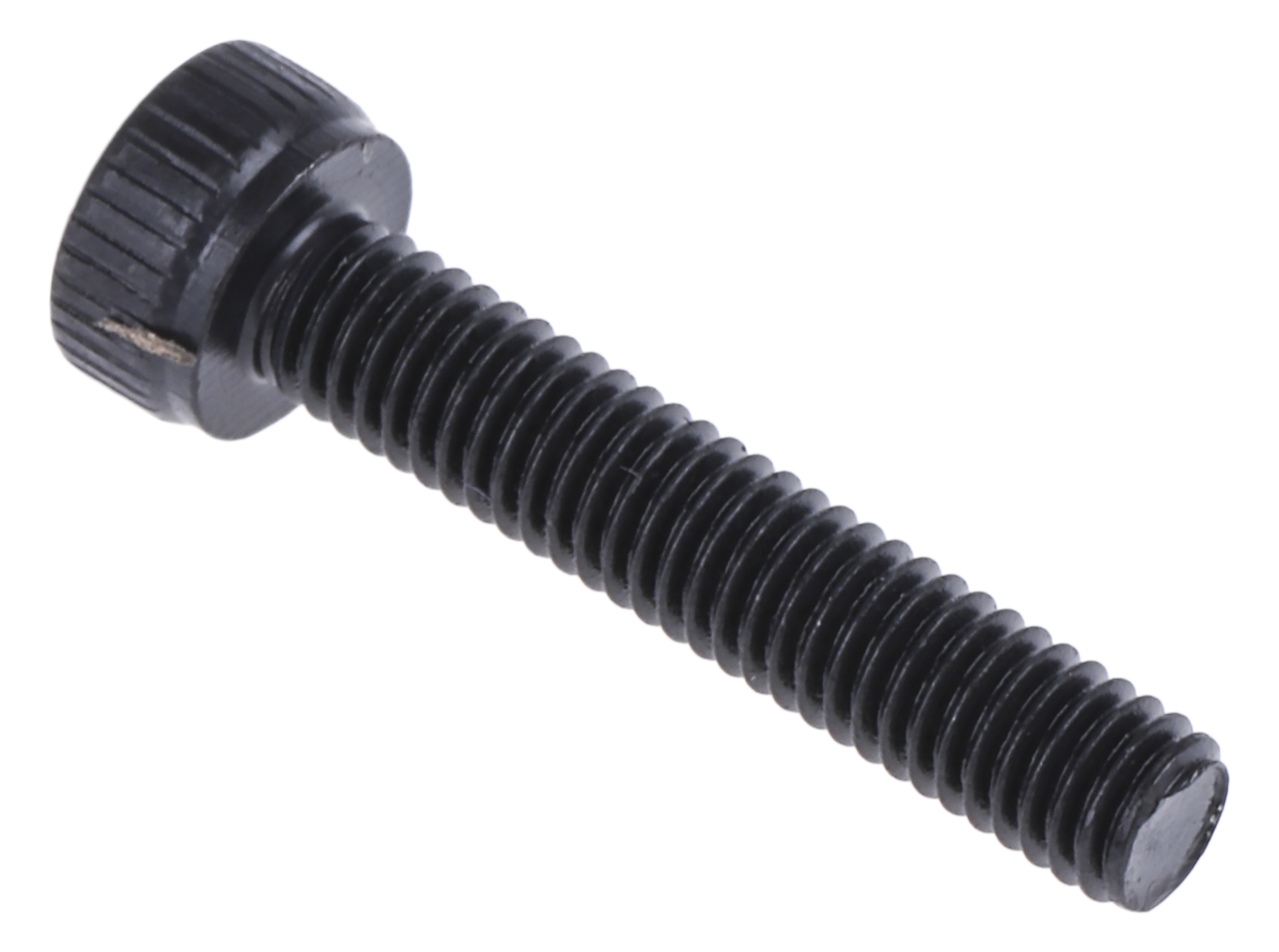 RS PRO Black, Self-Colour Steel Hex Socket Cap Screw, DIN 912, M3 x 16mm