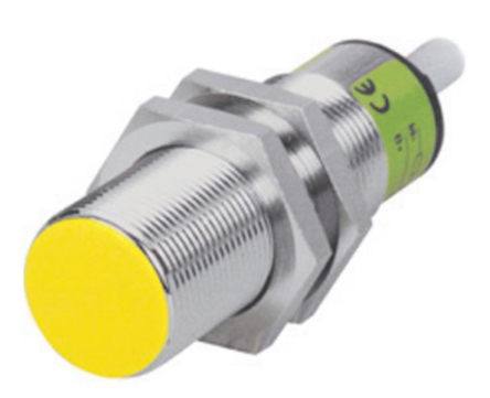 Turck Inductive Threaded Barrel Proximity Sensor, M18, 5 mm Detection, NPN NO, 10 → 30 V dc