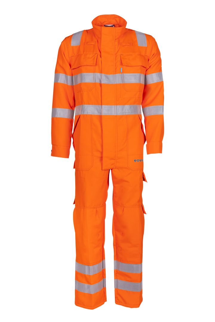Sioen Arc Flash Coveralls, 44 cm Hi-Vis