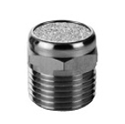 SMC ES Series Sintered Bronze Pneumatic Silencer, Threaded, R 1/8