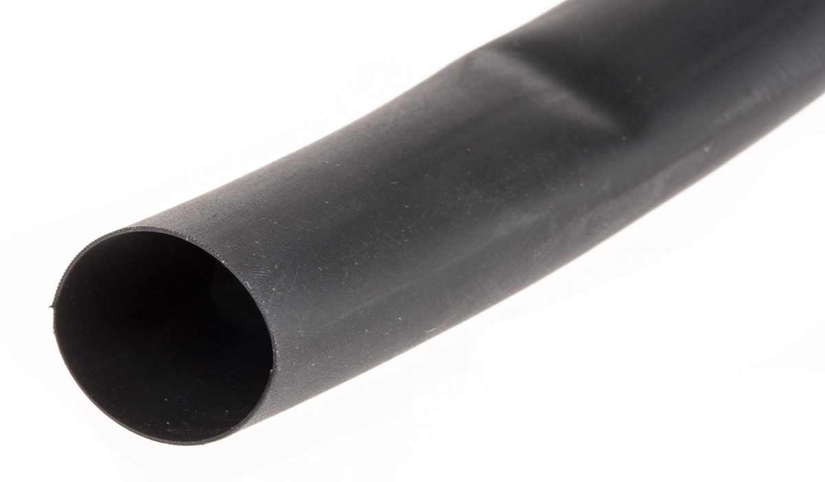 Thomas & Betts Heat Shrink Tubing Kit, Black 12.7mm Sleeve Dia. x 6m Length 2:1 Ratio, HSB Series