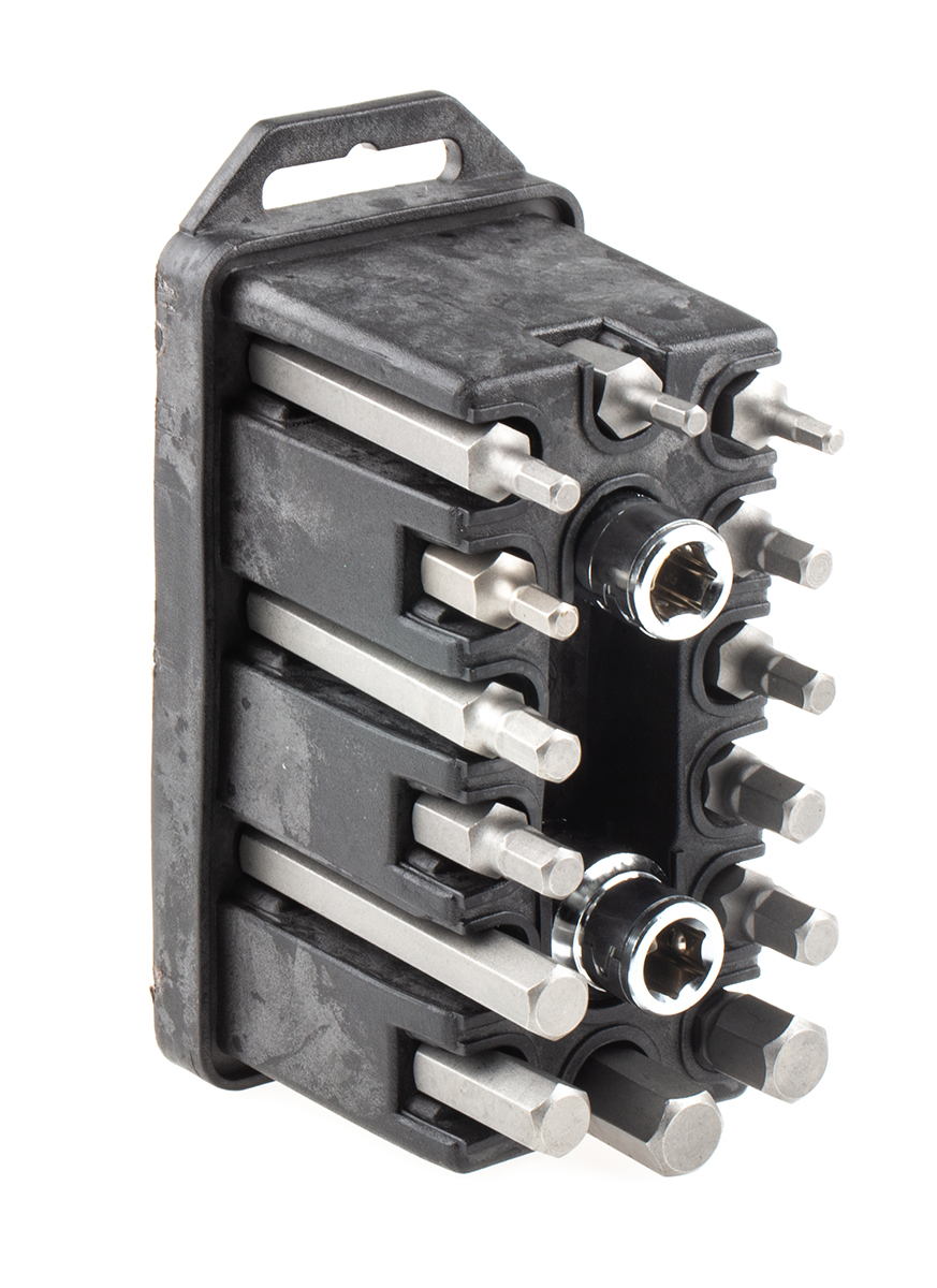 RS PRO Impact Driver Bit 16 Pieces, Hexagon