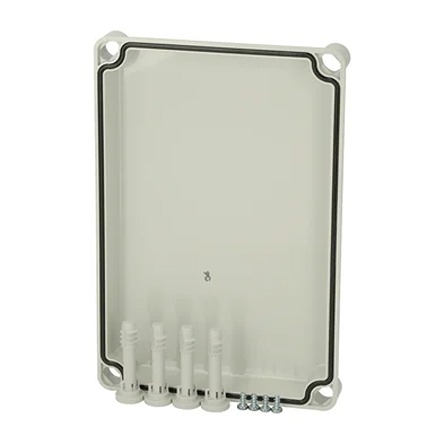 Fibox Polycarbonate Cover, 280 x 190 x 30mm
