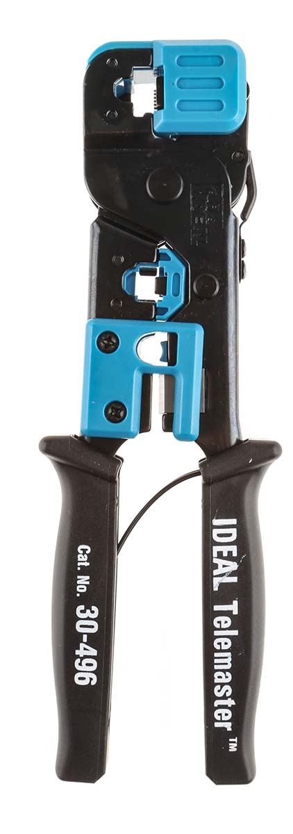 Ideal Hand Crimp Tool for RJ11 Connectors, RJ45 Connectors