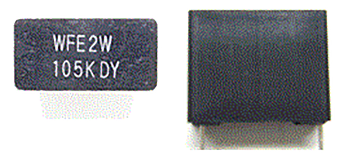 Panasonic EC Metallised Polypropylene Film Capacitor, 450V dc, ±10%, 2.2μF, Through Hole