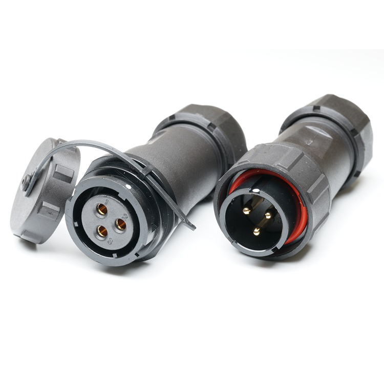 RS PRO Circular Connector, 3 Contacts, In-Line Cable Mount, SY21 Connector, Plug, Socket, Male/Female, IP68, SY21 Series