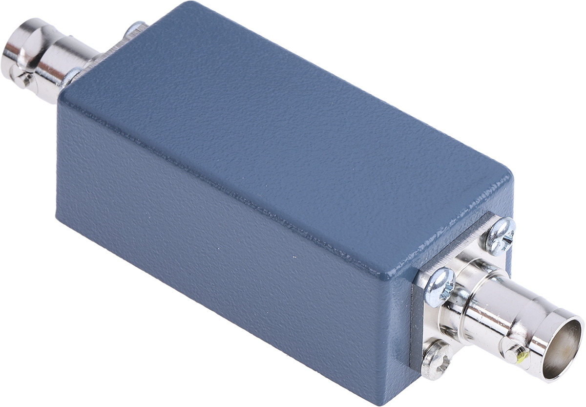 RS PRO BNC Female to Female Test Box, 2 Connectors, Blue