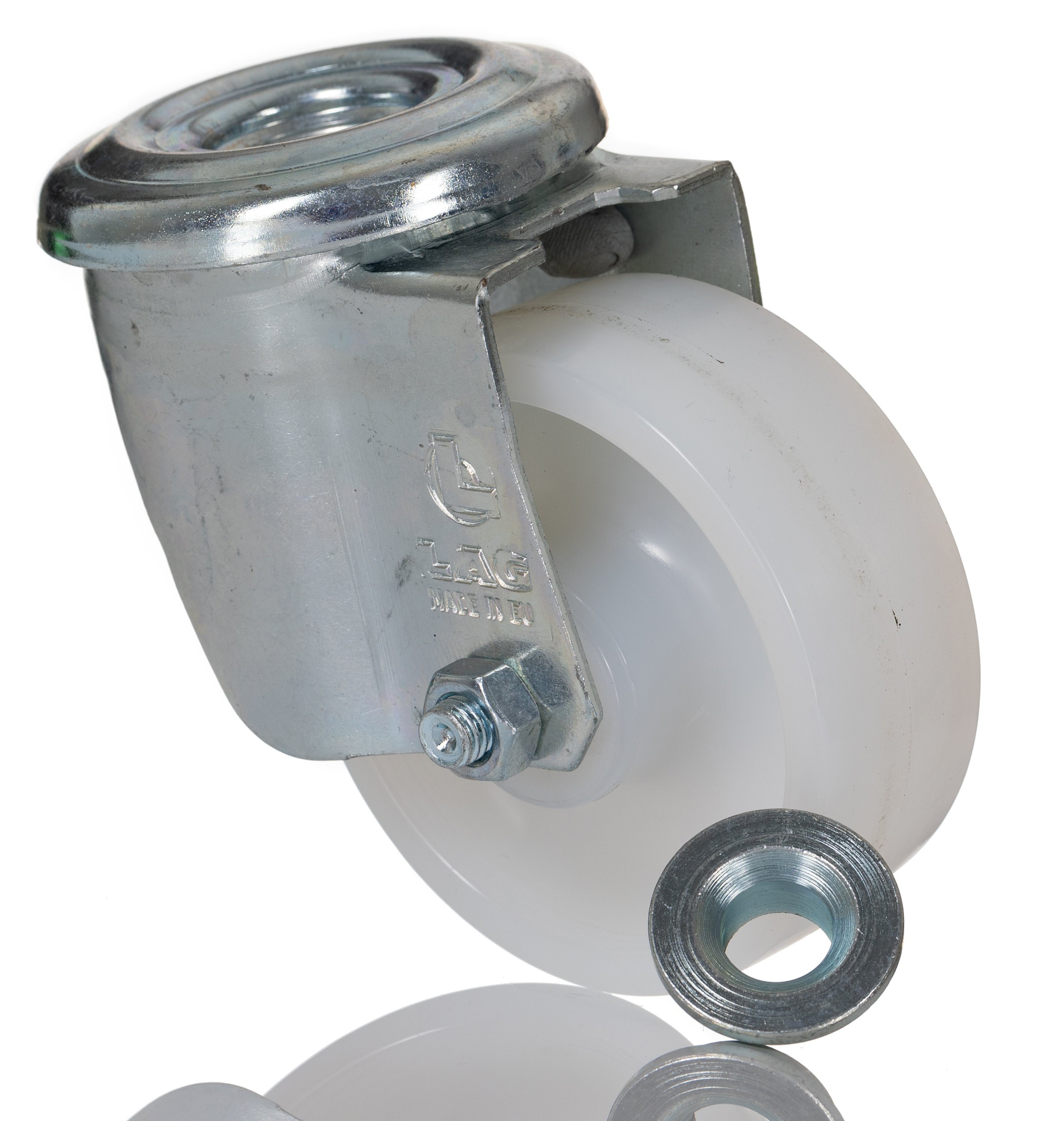 LAG Swivel Castor Wheel, 120kg Capacity, 80mm Wheel