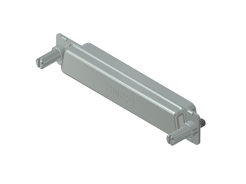 CONEC, 165X170 Series D-Sub Backshell Cap For Use With Plug Connector