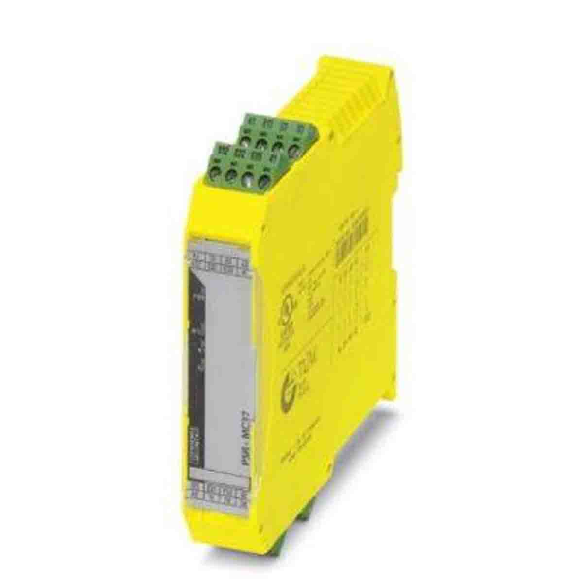 Phoenix Contact PSRmini PSR-MC37 0 Auxiliary Contacts Safety Relay 24V dc, Dual-Channel 3 Safety Contacts