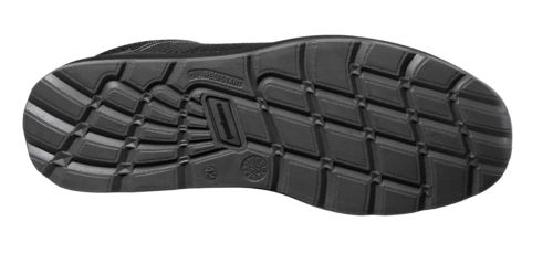 Coverguard MILERITE Unisex Black, Grey Steel Toe Capped Low safety shoes, UK 9, EU 43