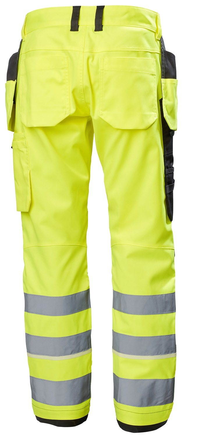 Helly Hansen Hi Vis Black, Green, White, Yellow Hi Vis Trouser Hi-Vis 86 cm 86 cm Leg Length 74cm