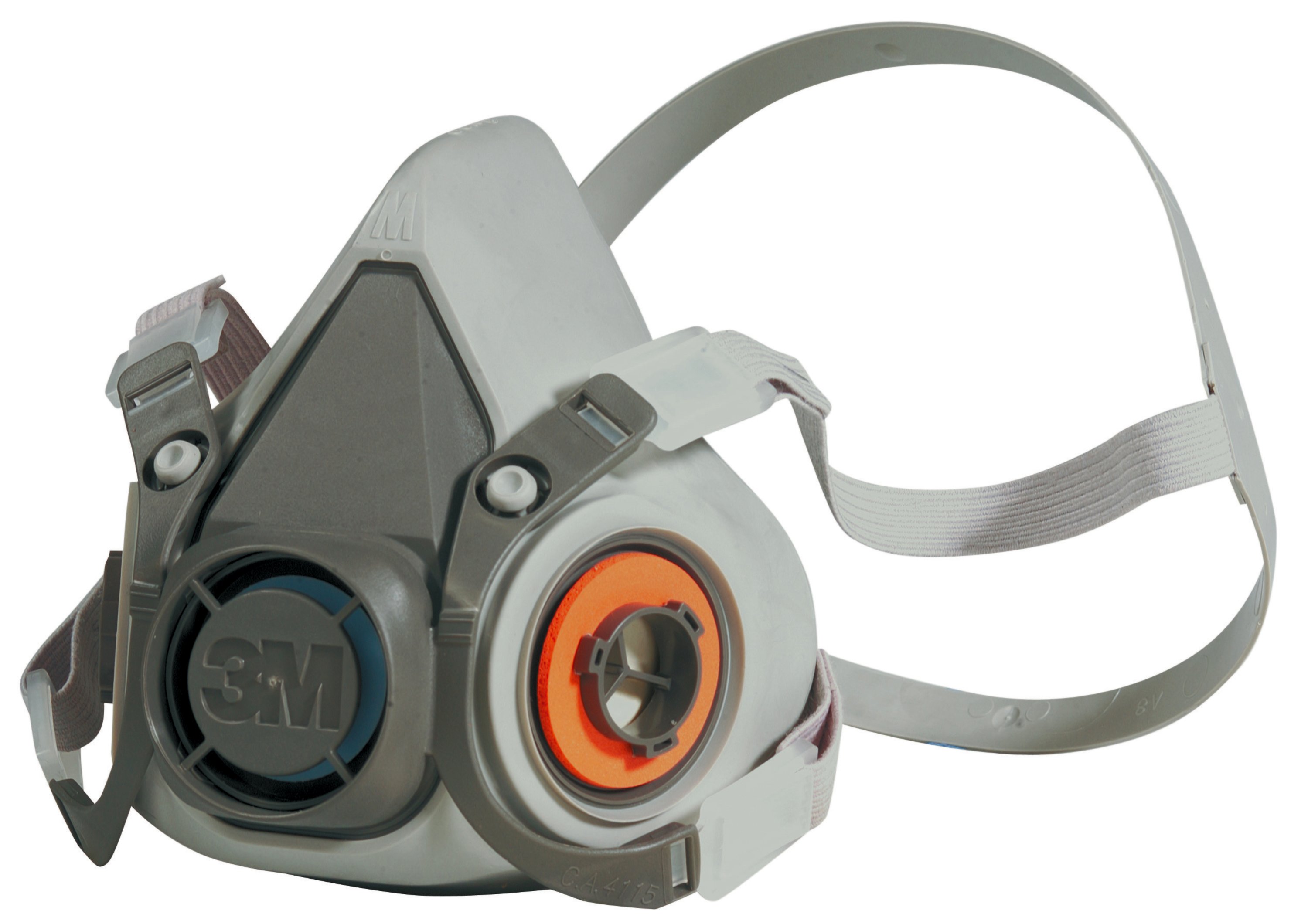3M 7000077080 Series Half-Type Respirator Mask, Size M