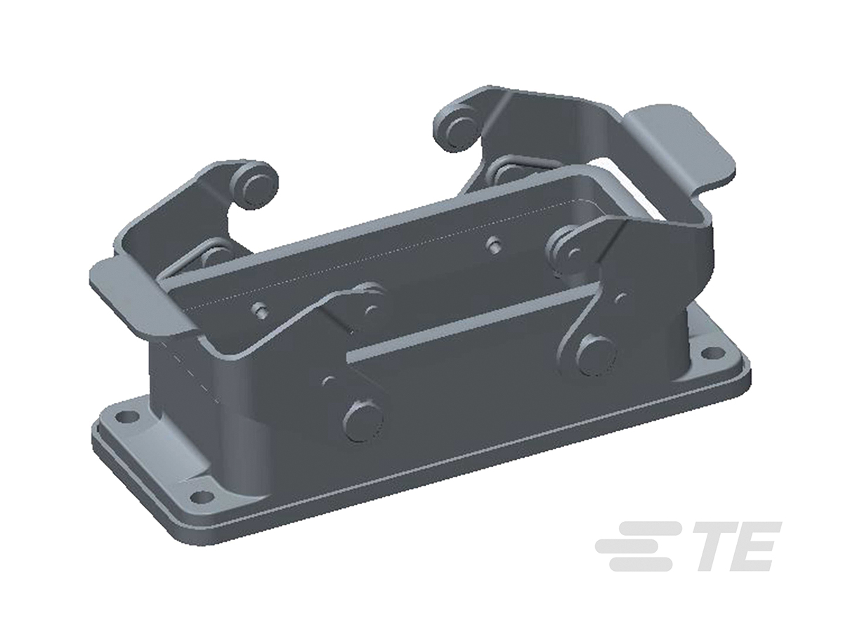 TE Connectivity HDC Heavy Duty Power Connector Housing, Bottom Entry