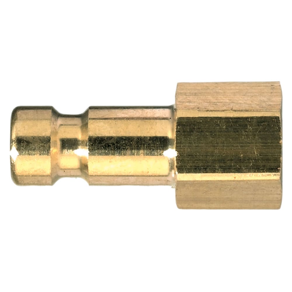 Legris Nickel Plated Brass Female Pneumatic Quick Connect Coupling, 1/8 in Female Female Thread