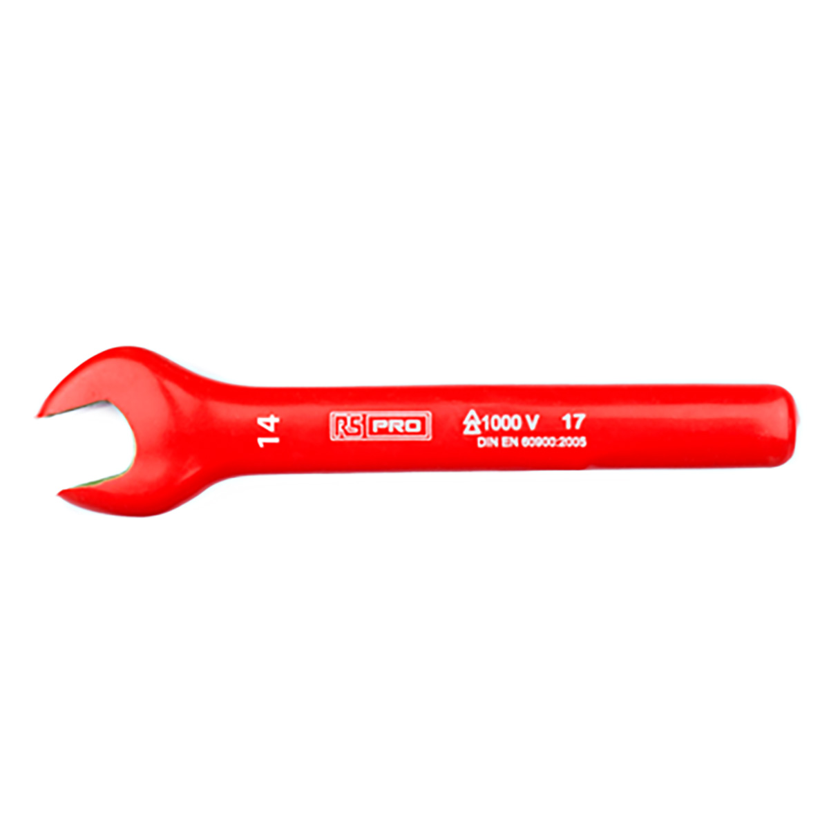RS PRO Open Ended Spanner, 14mm, Metric, 145 mm Overall, VDE/1000V