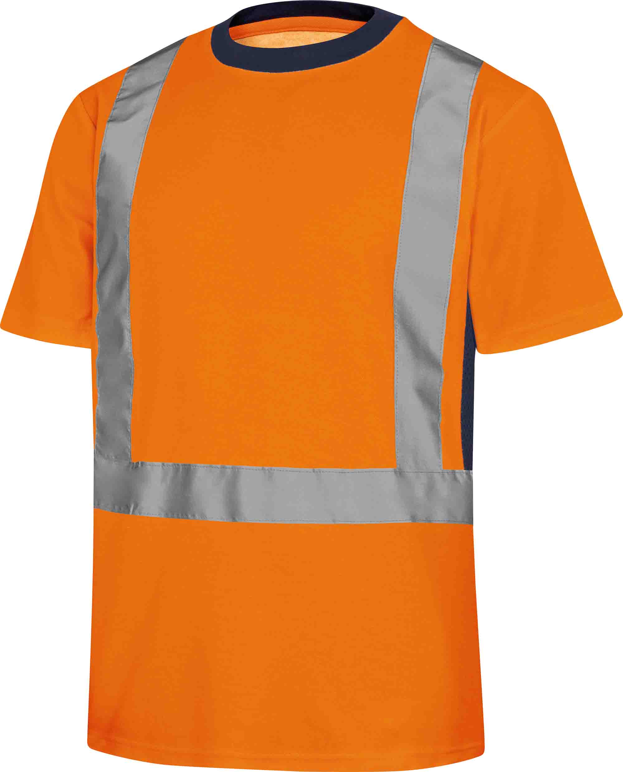 Delta Plus Fluorescent Orange Unisex Hi Vis T-Shirt, 44