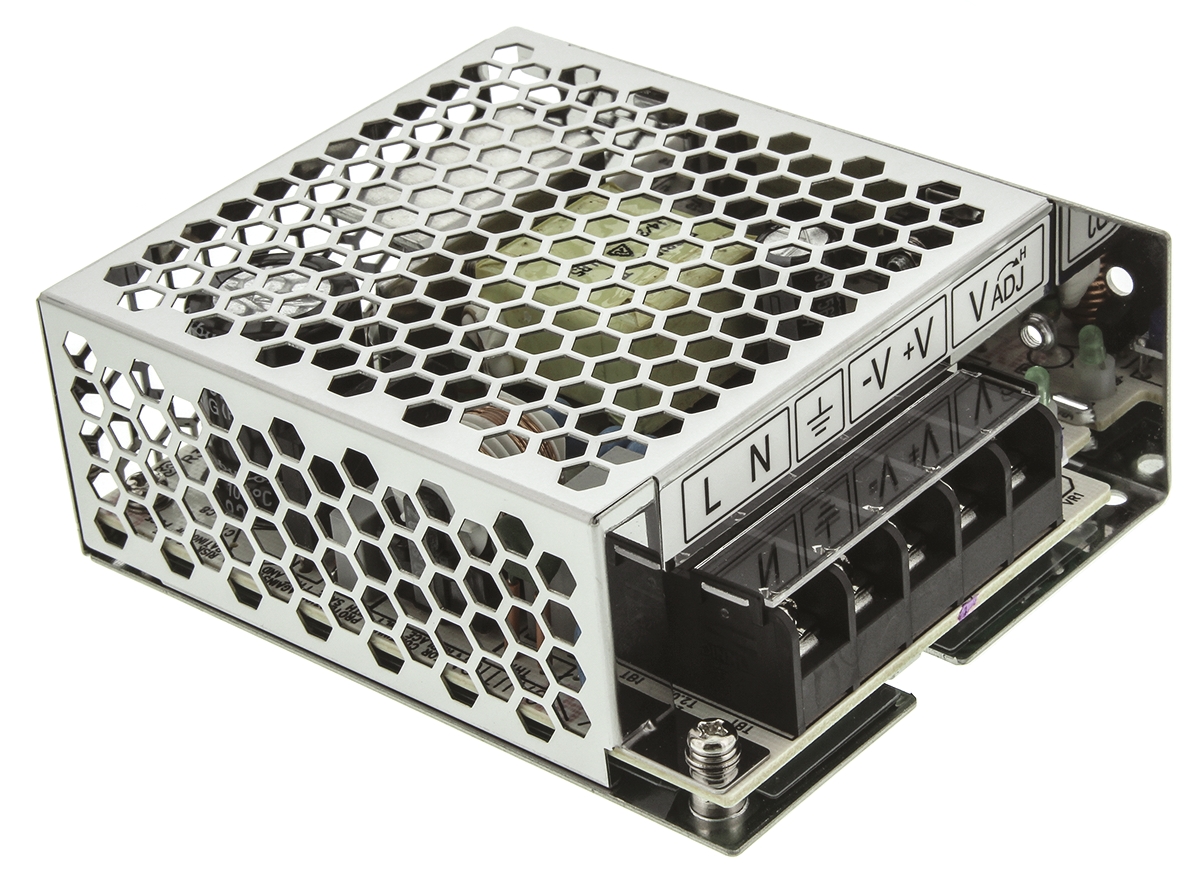 TDK-Lambda Switching Power Supply, LS35-24, 24V dc, 1.5A, 35W, 1 Output, 125 → 373 V dc, 88 → 264 V ac