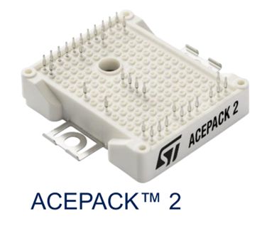 STMicroelectronics A2F SiC Power Module, 75 A, 1200 V Enhancement ACEPACK 2 A2F12M12W2-F1
