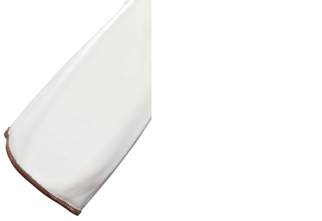 Mapa TEMP COOK 476 White Nitrile Work Gloves, Size 10, Nitrile Coating