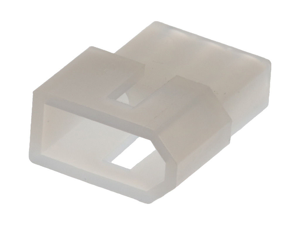 Molex, STANDARD .062" Male Connector Housing, 3.68mm Pitch, 3 Way, 1 Row