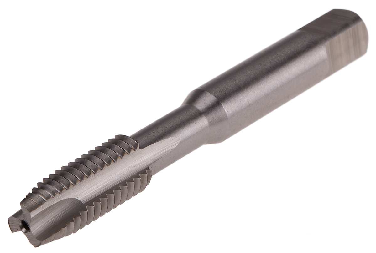 RS PRO Threading Tap HSS 1-Piece 1.5mm Pitch Metric Standard Manual or machine tap M10 Thread