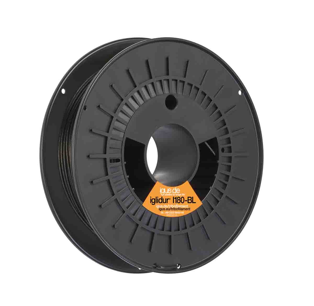 Igus 2.85mm Black iglidur l180-BL-PF 3D Printer Filament, 250g
