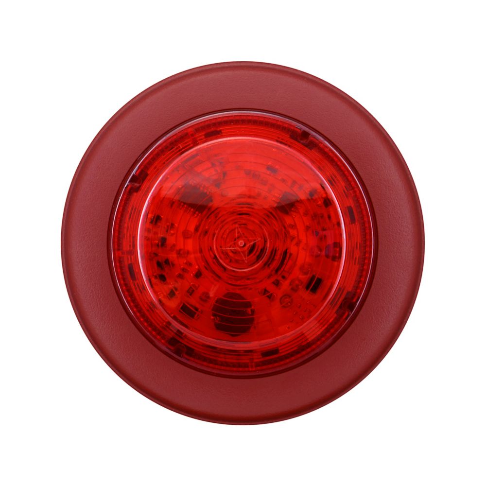 Eaton Series Red Flashing Beacon, 9 → 60 V dc, Surface Mount, LED Bulb, IP65